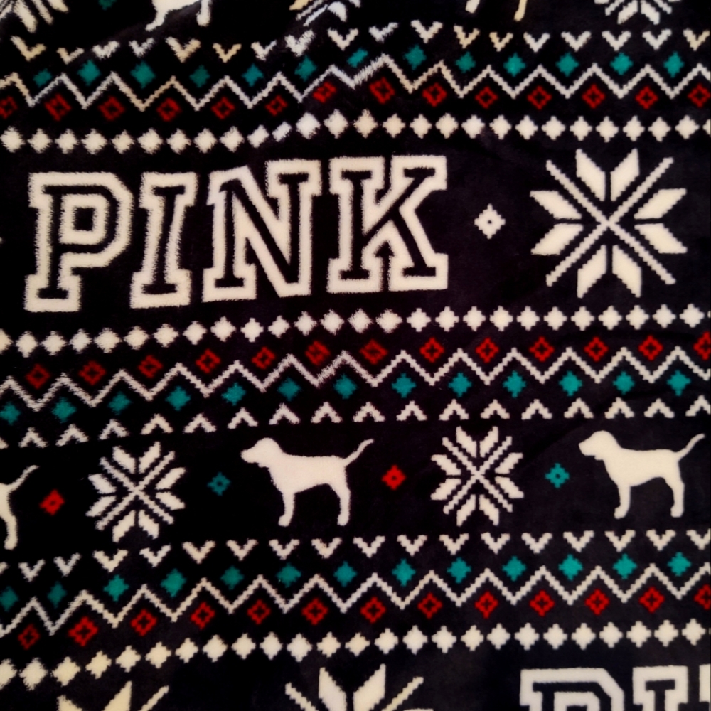 Victorias Secret Pink Blankie 50"X60" Very soft and cuddly